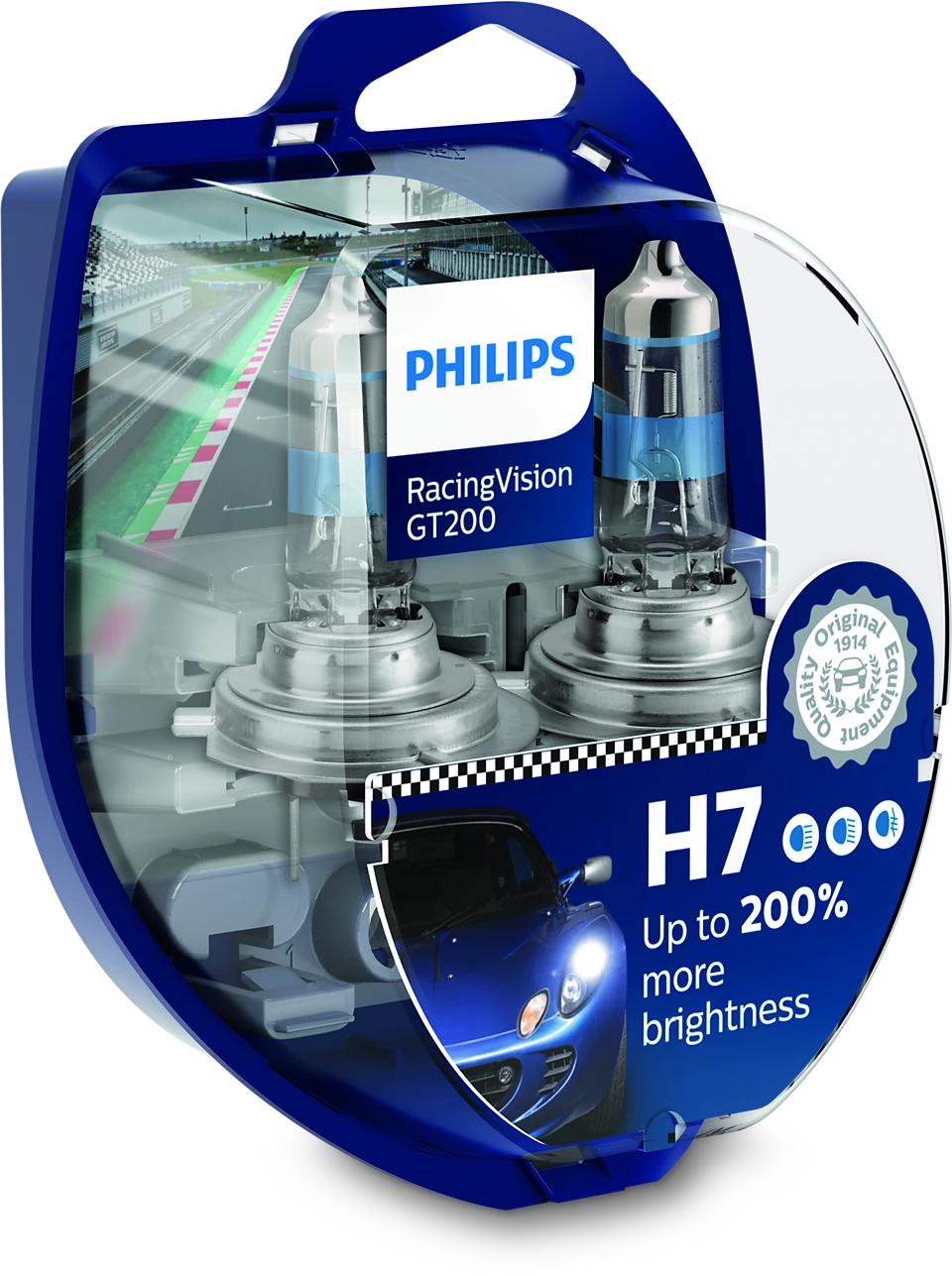 Żarówki Philips RacingVision H7 55 W 12 V – komplet