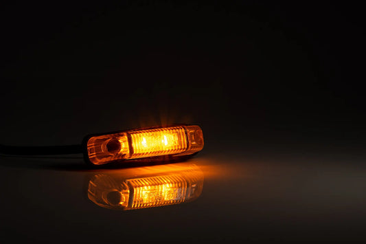 Lampa obrysowa FRISTOM LED żółta FT-013 Z – 12/24V, homologacja E9