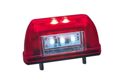 Lampa oświetlenia tablicy rejestracyjnej HORPOL LTD 669 – mała, czerwona, LED