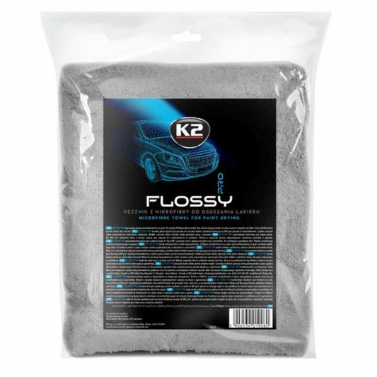Mikrowłókno K2 Flossy 60×90 cm 800 g – ręcznik do osuszania auta