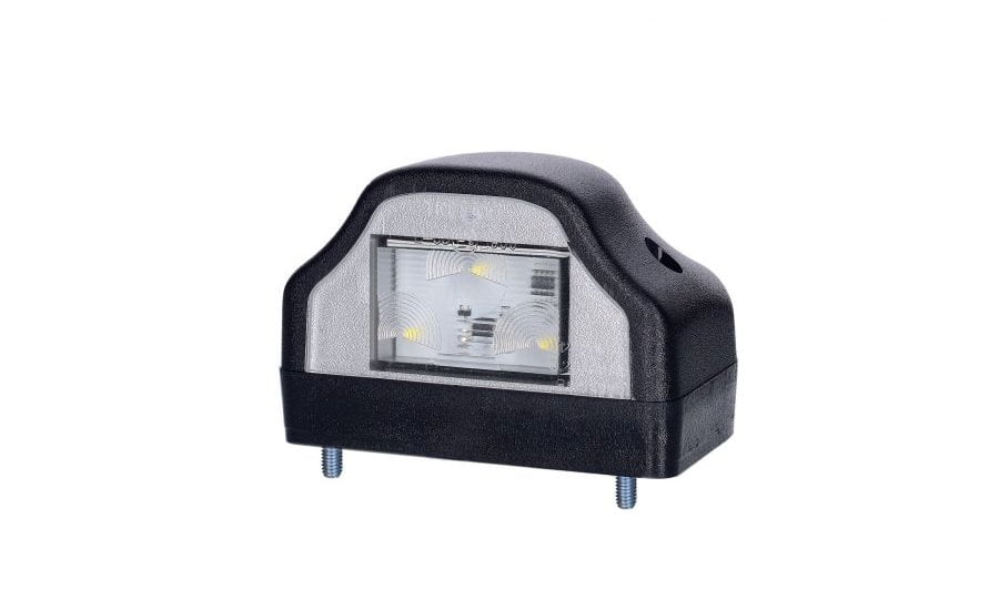 Lampa tablicy rejestracyjnej HORPOL LED LTD-229 12/24 V – czarna