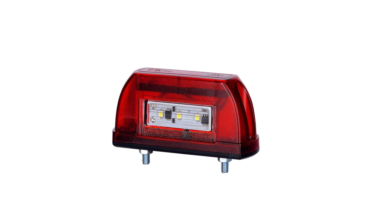 Lampa oświetlenia tablicy rejestracyjnej HORPOL LTD 669 – mała, czerwona, LED
