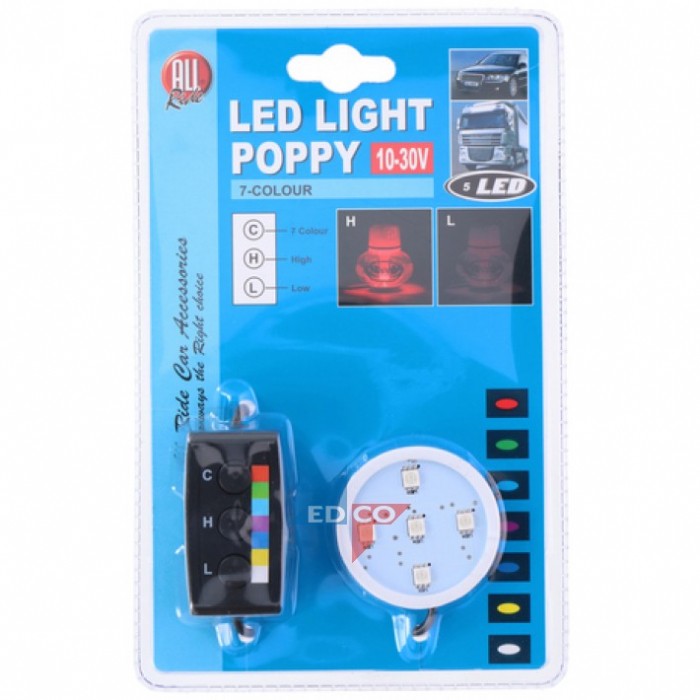 Podświetlenie multikolor dla zapachu Poppy – ściemniające (12 mm)