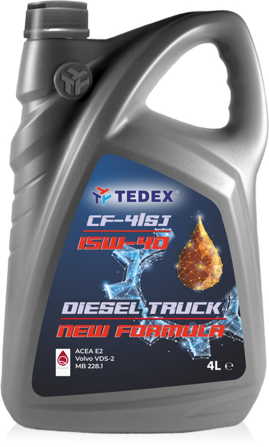 Olej silnikowy Tedex Diesel New Formula 15W40 4L