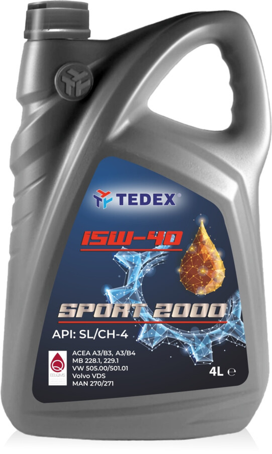 Olej silnikowy Tedex Sport 2000 15W40 4L