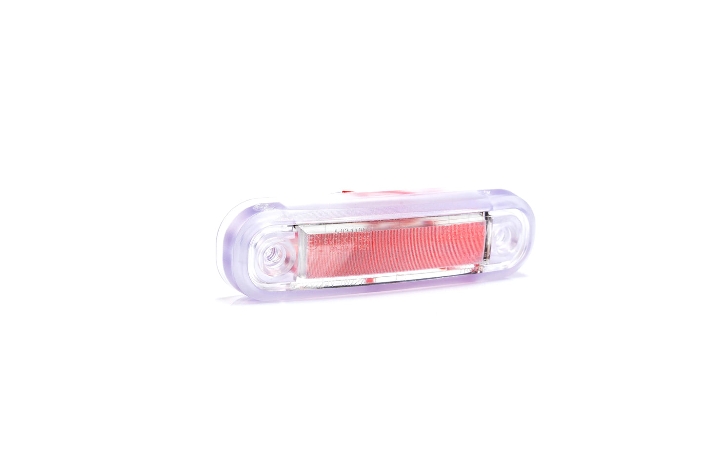 LAMPA OBRYSOWA FRISTOM LED CZERWONA Z WIĄZKĄ 0,5M FT-045 C