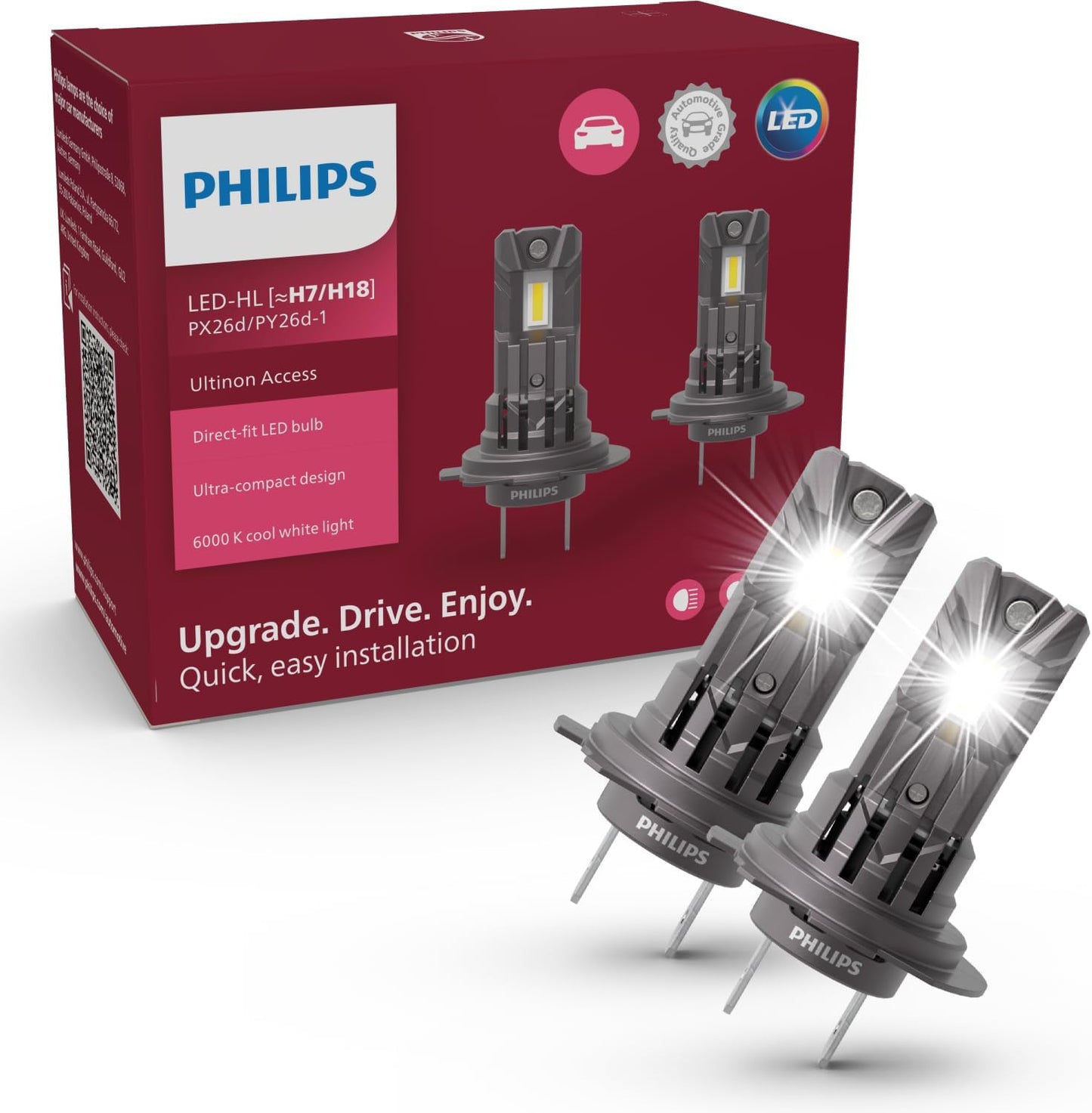 Żarówki LED Philips Access H7 / H18 12 V