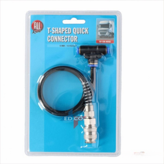 Adapter / szybkozłącze do przewodu powietrznego „truck” – 50 cm, 6 mm